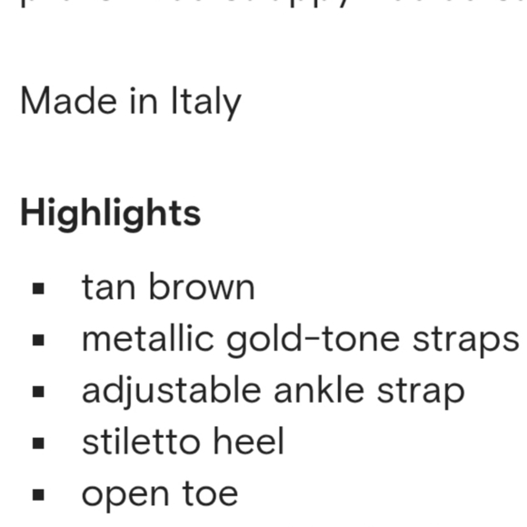 Tory Burch Charlene Womens Size 8M Brown Ankle Strap Gladiator High Heel Sandals - Picture 12 of 12